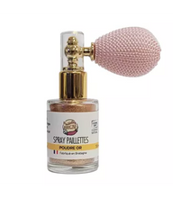 Charger l'image dans la galerie, Spray paillettes poudre Or/Argent - Savonnerie Aubergine
