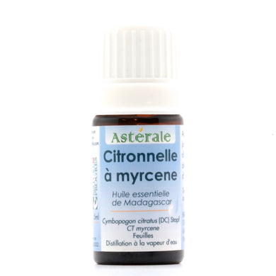 Huile Essentielle - Citronnelle MT Myrcene - Asterale