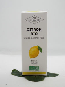 Huile essentielle de Citron bio - My cosmétik